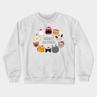 Merry Catmas Crewneck Sweatshirt